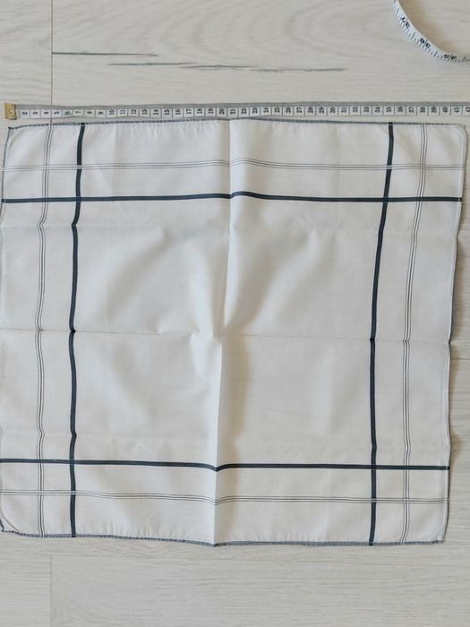 Chusteczki męskie materiałowe retro PRL