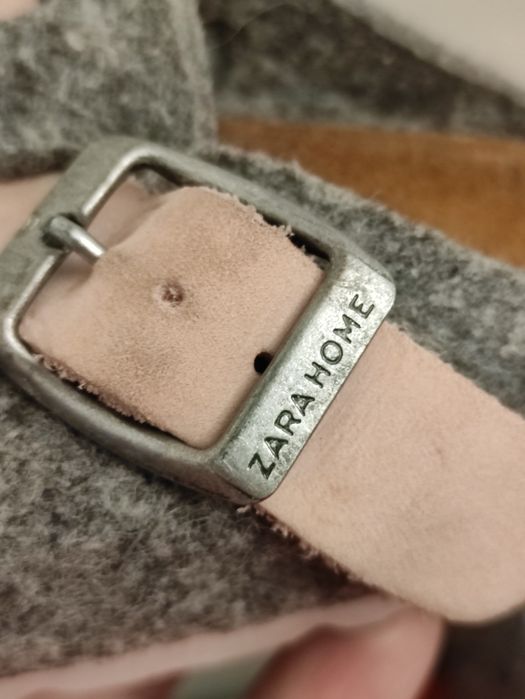 Chinelos de quarto Zara Home tamanho 23