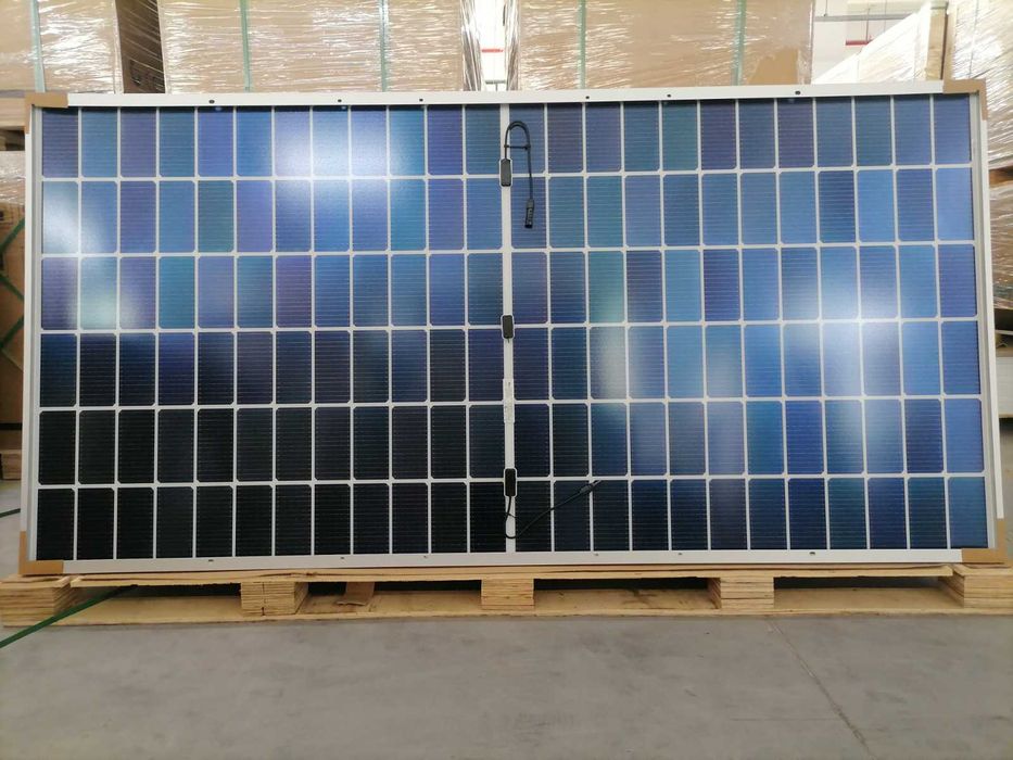 Сонячна панель двостороння 580 Вт