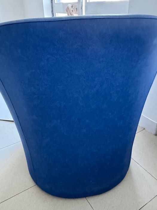 Sofá azul como novo