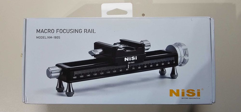 Carril manual para fotografia macro NISI-180S,  como novo