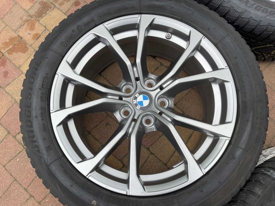 3903. Alufelgi 17" BMW 3 G20 OEM grafitowe jak nowe 5x112 7.5J ET30