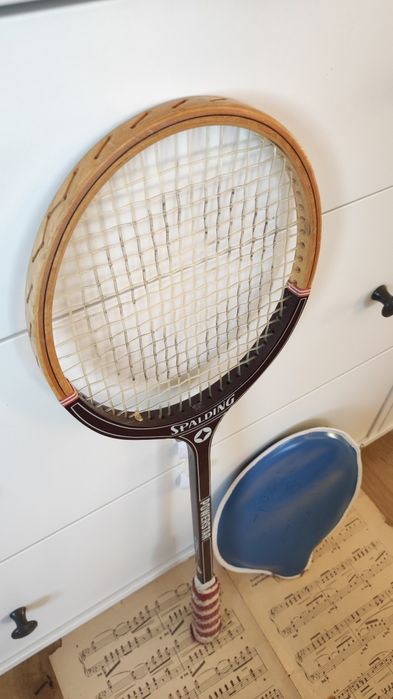 Spalding PowerStar - Raquete de Squash Antiga