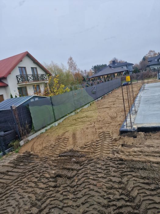 Usługi koparko ładowarki