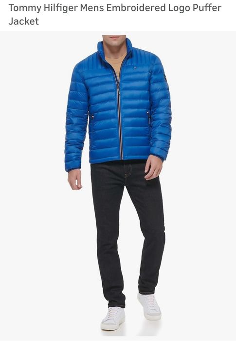 Куртка легкий пуховик Tommy Hilfiger Розмір М Оригінал Хілфигер klein