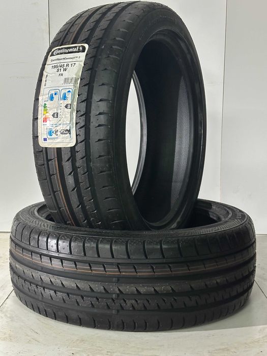 Pneus Continental ContiSportContact 3 - 195/45/17 -  NOVOS