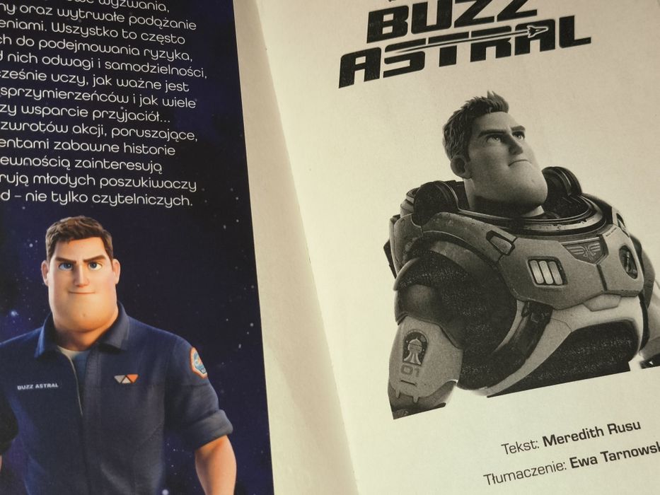 Buzz Astral Disnej Pixar książka - Toy Story