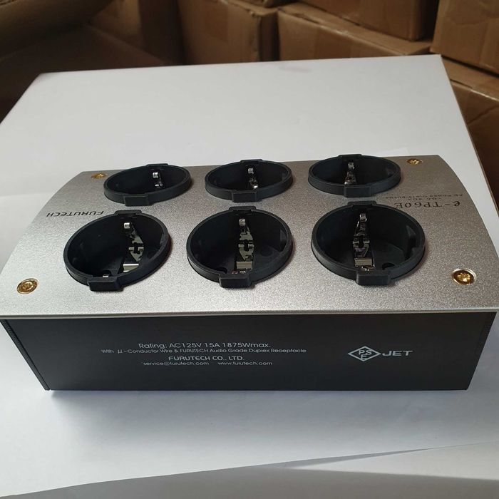 Listwa zasilajaca audio furutech tp-60e.