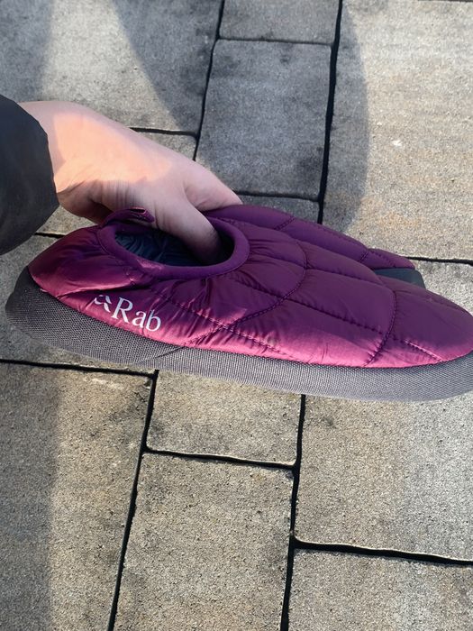 Rab kapcie damskie ocieplane rozmiar S 38/39