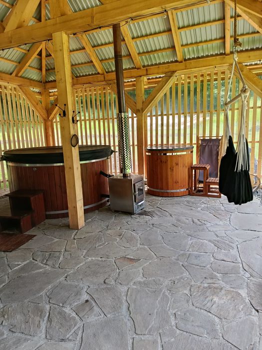 Domek na polanie  z BALIĄ I SAUNĄ ŚWIATA WOLNE Podhale Gorce Zakopane