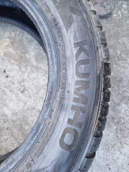 Opony komplet 215/55/16 2024 r. Kumho WinterCraft WP52 DOT 2224 7,0 mm