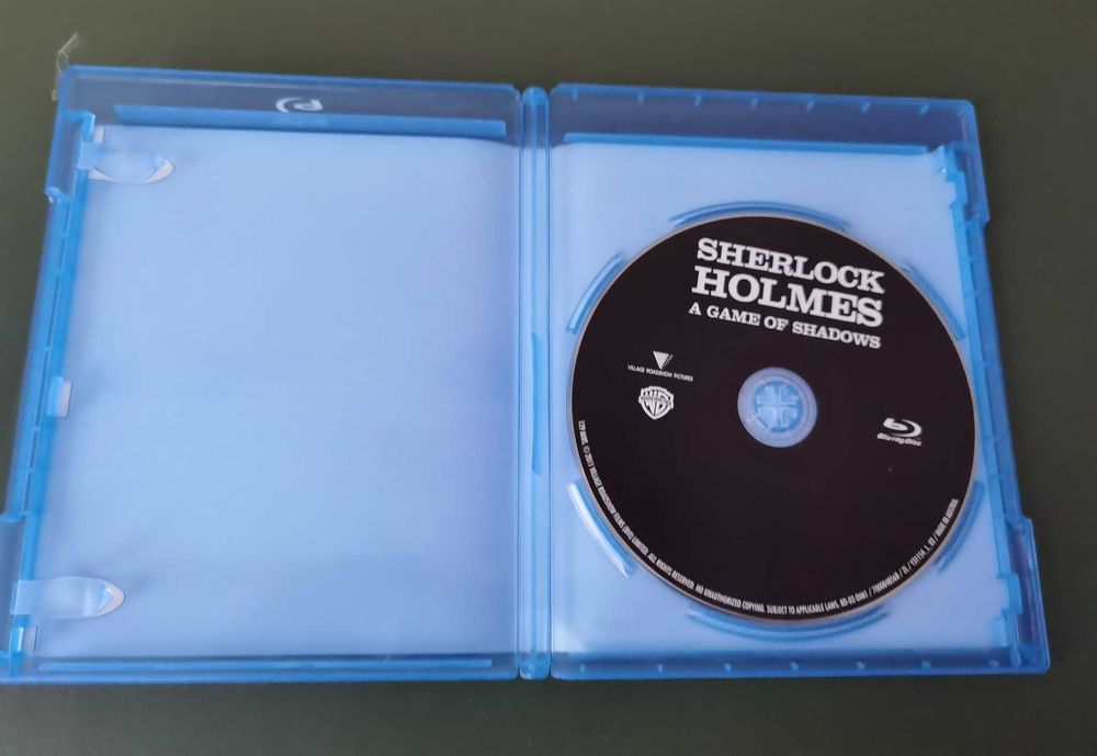 Sherlock Holmes Gra Cieni Blu-Ray PL