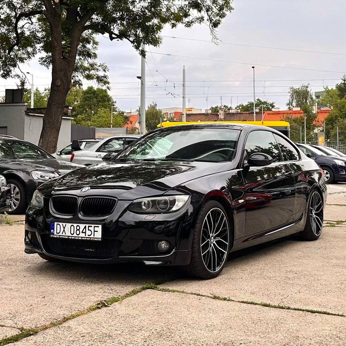 BMW E92 330i Sport M-Pakiet | 3.0 Benzyna 272KM | Automat | Wydech 335i | Łopatki | LED | 2007