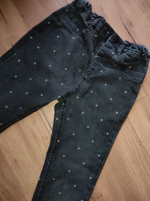 Spodnie jeans dla dziewczynki Sinsay 128