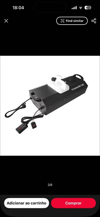 Máquina de Fumo 3000w