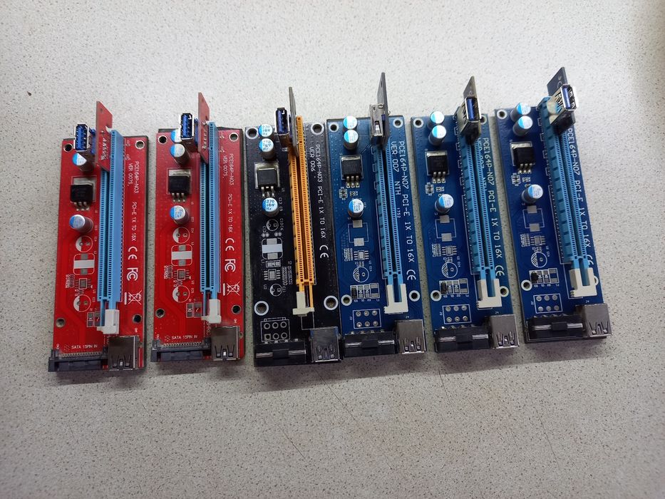 Райзер для відеокарти sata