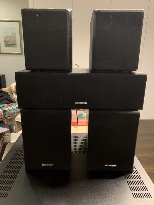 Home Cinema Thomson DPL600 CD com CD Changer de 3 discos integrado