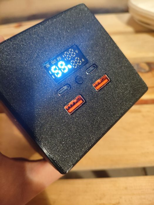 Павербанк 65/100 ват мощный 72000 мАч павербанк питание для ноутбука