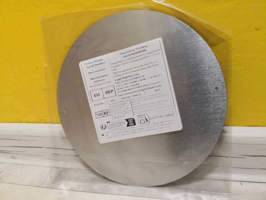 Ozdoba tarcza zegara 197mm aluminium