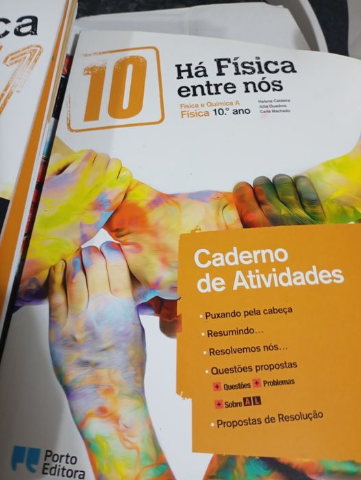 Livros de física e química 10 e 11 anos