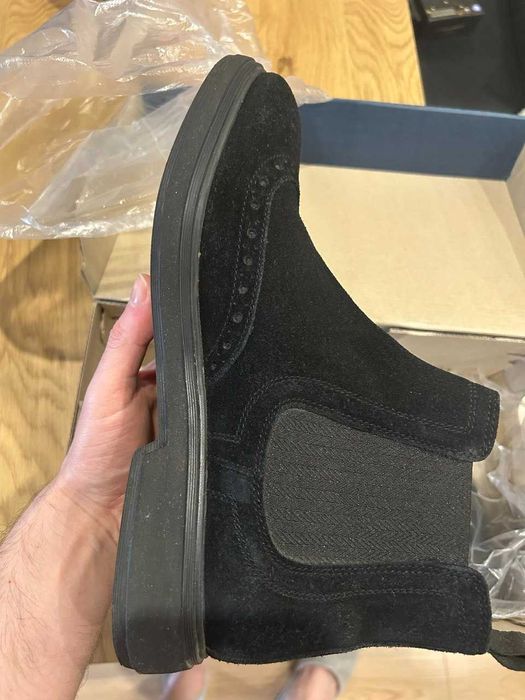 Розпродую гардероб: Замшеві чоловічі черевики, 41 розмір