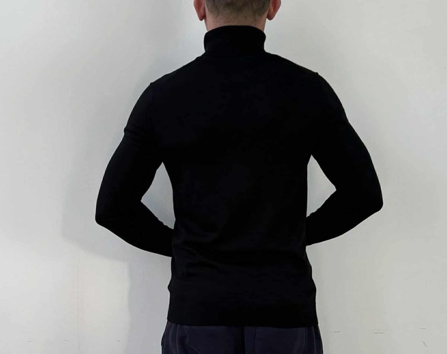 Mario Conti golf wełniany sweter męski M 100%merino 
100%wełna  merin