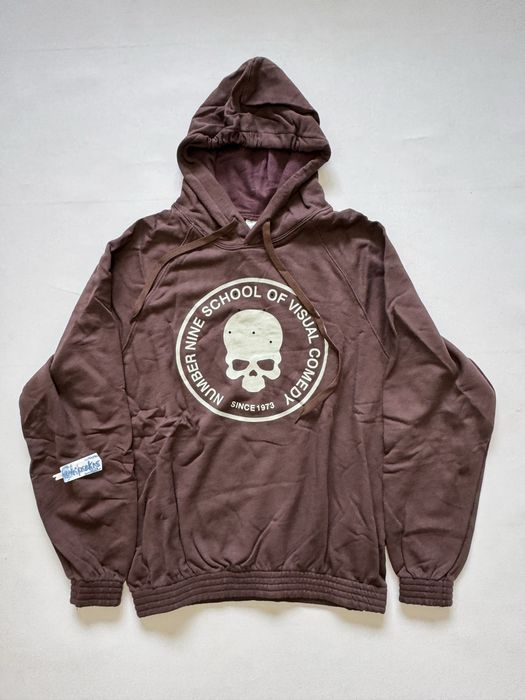 Худи NUMBER NINE school of visual hoodie L rick owens balenciaga alyx