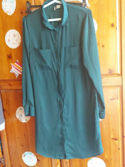 Sukienka koszulowa wizytowa damska rozmiar 40 firma H&M