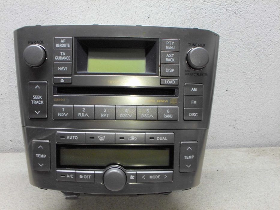 Toyota avensis T25 03-09 radio cd zmieniarka 86120_05130