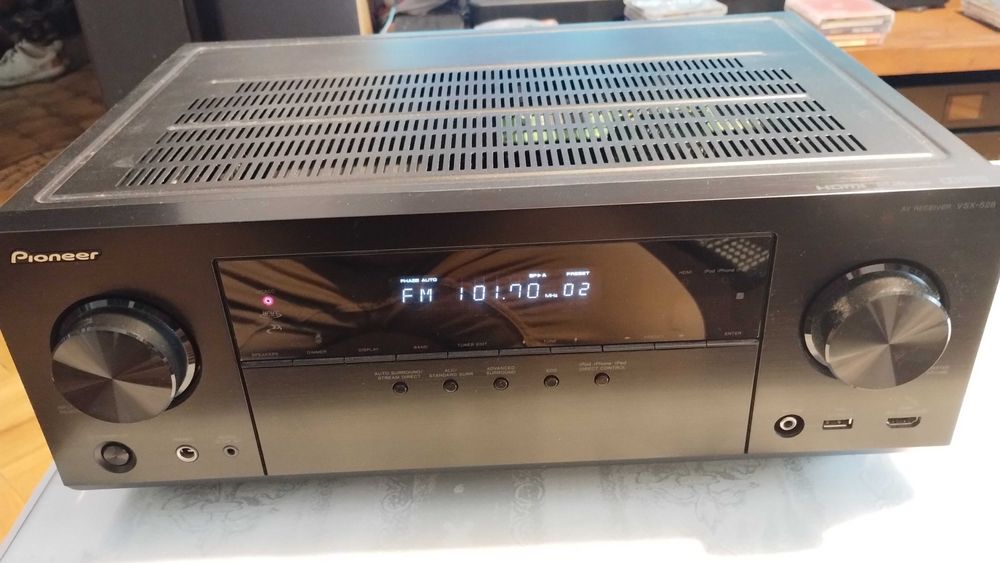 PIONEER VSX-528 amplituner 5.1 internet, sieć itp.