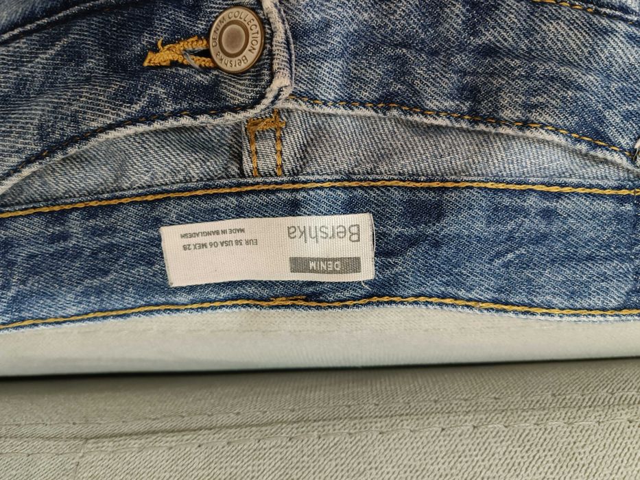 Calça Ganga Bershka Mulher - modelo largo nº38