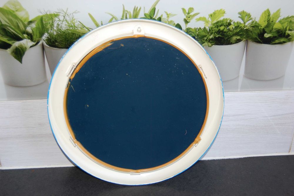 Lustro okrągłe śr. 31 cm - PRL