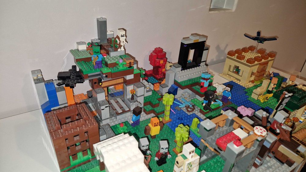 LEGO minecraft ogromny zestaw