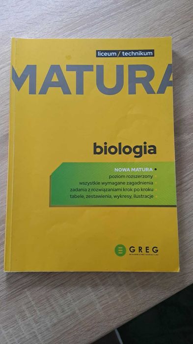 Matura biologia poziom rozrzerzony