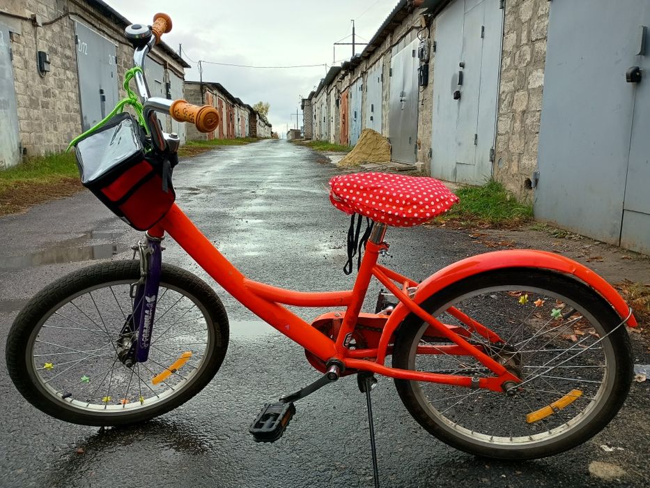 Велосипед для детей, девочек до 10 лет