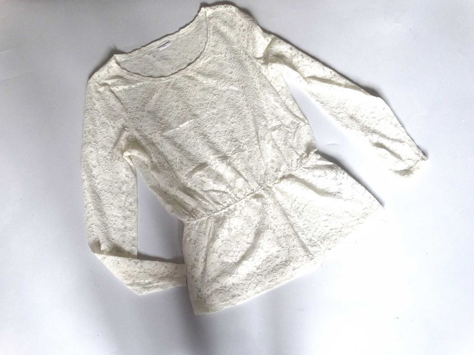 Jacqueline_Fajna koronkowa bluzka do pracy_R.36/38