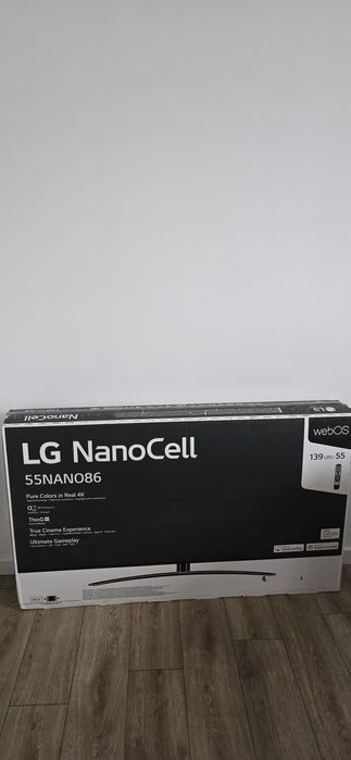 Telewizor LG 4K NANOCELL UHD, 55NANO863P
