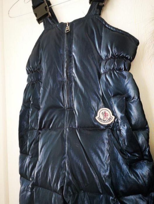 Дитячий зимовий комбінезон Moncler