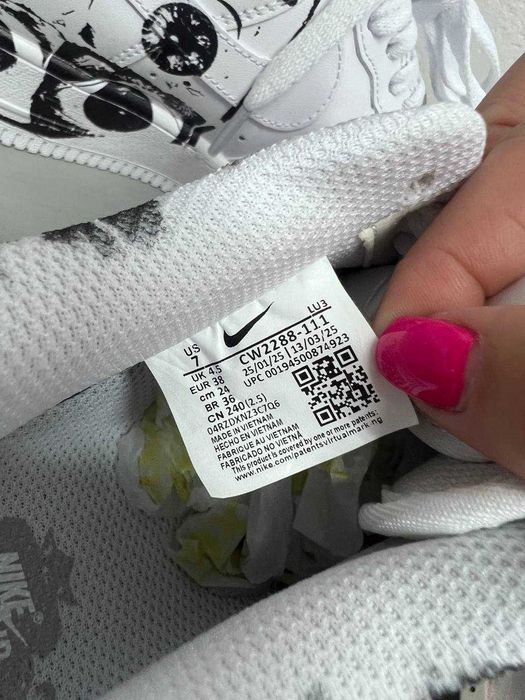 Женские кроссовки Nike Air Force 1 Low х Comme des Garçons Supreme