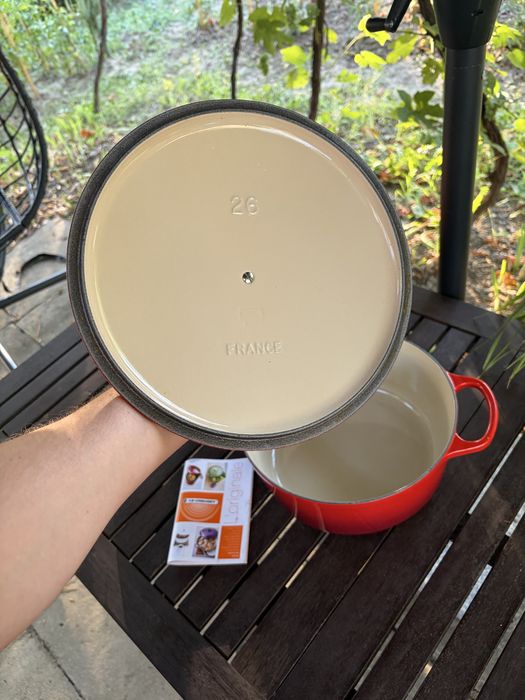 Велика чавунна каструля le creuset 26 см 5,2 літра