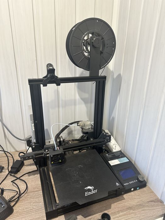 3d принтер anycubic mega zero 2.0 + пластик