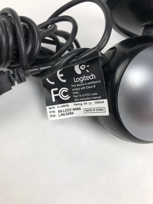Logitech Webcam V-UBK45 RightLight RightSound