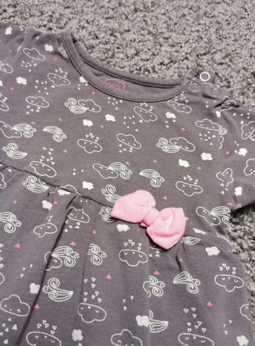 Rampers i Sukienko-body r. 68