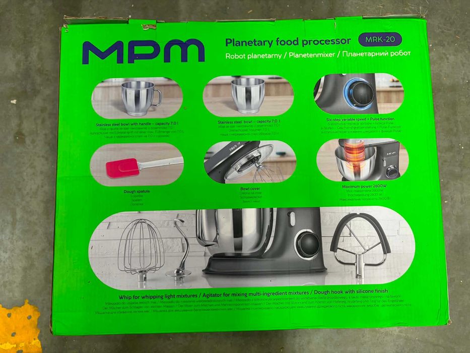 MPM MRK-20 robot planetarny kuchenny