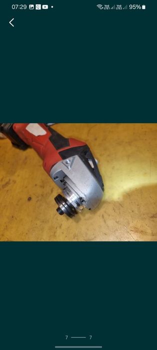 Болгарка акумуляторна Einhell