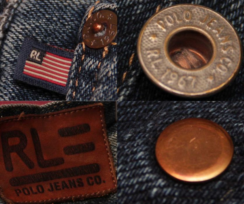 Polo Ralph Lauren 31/34 denim джинсы из хлопка