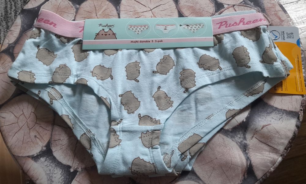 Majtki damskie Pusheen, 3-pak