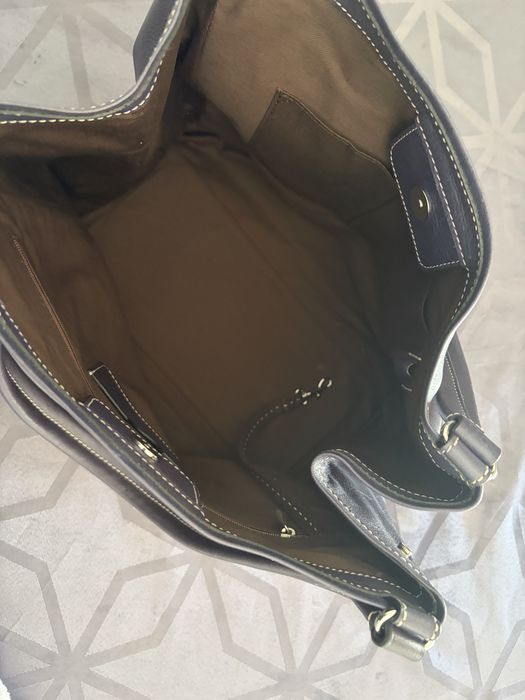 Bolsa Bree em pele genuína