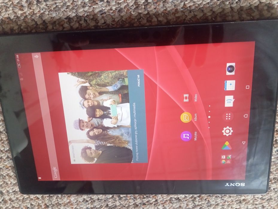 Tablet Sony Xperia Z, 10 cali