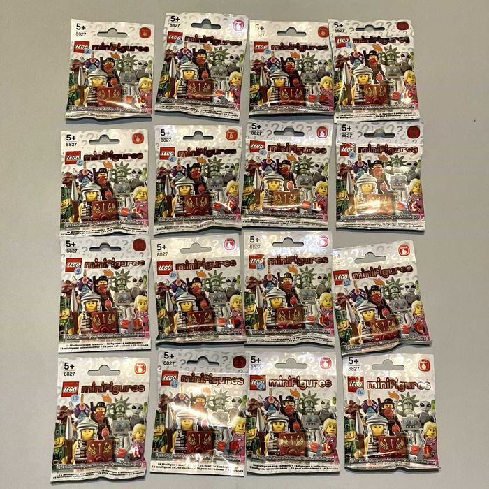 Lego Minifiguras Séries Completas 8804,8805,8827,71001,71007